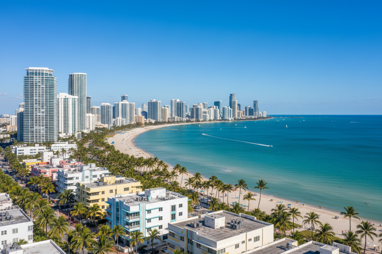 hazme una imagen de miami florida